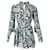 Autre Marque Saloni Tania Mini-robe imprimée à ceinture en polyester multicolore  ref.947117