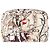 Bolso Bauletto con estampado de hadas de Prada en cuero Cervo Lux beige 'Prugna'