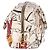 Bolso Bauletto con estampado de hadas de Prada en cuero Cervo Lux beige 'Prugna' - vista 3