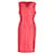 Max Mara Sleeveless Sheath Dress in Red Polyester  ref.947164