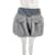 LOUIS VUITTON  Skirts T.fr 38 SYNTHETIC Grey  ref.947545