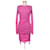 Karen Millen Dresses Pink Viscose Elastane  ref.947573