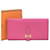 Béarn Hermès Bearn Pink Leder  ref.947619
