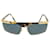 **Gianni Versace Green X Brown Sunglasses Plastic  ref.948139