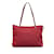 Fendi Zucchino Canvas Tote Bag 8BH022 Red Cloth  ref.948277