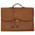 Hermès -- Brown Leather  ref.948556