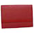 LOUIS VUITTON Epi Pochette Envelope Clutch Bag Rot M52587 LV-Authentifizierung647 Leder  ref.948839