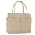 Executive CHANEL Turn Lock Flap Bolsa Tote Executiva Caviar Skin Bege CC Auth 43325  ref.948922