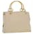 PRADA Chain Hand Bag Nylon Beige Auth ar9541b  ref.948929