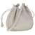 GUCCI Shoulder Bag Leather White Auth am4457  ref.948932