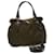 Prada Hand Bag Nylon 2way Brown Auth ar9568  ref.949165