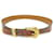 Hermès VINTAGE CEINTURE HERMES BOUCLE WESTERN T75 DECOR FEUX D'ARTIFICE CUIR BELT Rouge  ref.949380