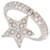 Autre Marque RING PENDANT STAR T 53 WHITE GOLD 18k diamonds 0.54 CT DIAMONDS GOLDEN RING Silvery  ref.949420