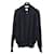 Cardigan con cappuccio in lana nera Chanel Nero  ref.949513