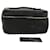 CHANEL Vanity Cosmetic Pouch Caviar Skin Black CC Auth bs5672  ref.949598