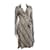 Diane Von Furstenberg DvF vintage Jeanne silk wrap dress Brown Black Cream  ref.948962
