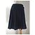Falda de lana plisada negra Burberry Negro - vista 2