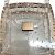 Chanel 2004 Vanity case quadrato in lucite trasparente con cristalli multicolori - vista 6