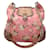 Michael Kors Collection Pink Multi Petal Bancroft Floral Printed Leather and Python Skin Leather Shoulder Bag  ref.949638