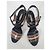 Sandali Dries Van Noten in pelle serpente Multicolore - vista 4