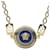 **Gianni Versace Gold Blue Medusa Necklace Gold hardware  ref.950640