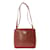 **Gianni Versace Red Leather Croc Embossed Shoulder Bag  ref.950646
