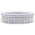 Autre Marque Bague Van Cleef & Arpels,"Perlée", or blanc, diamants.  ref.950724