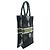 Book Tote Borsa tote verticale tie dye verde Dior Verde scuro - vista 2