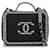 Vanity bag in filigrana CC caviale medio nero Chanel Bianco Pelle  ref.951447