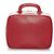 Chanel Red CC Lunch Box Vanity Case Rot - Ansicht 3