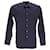 Chemise boutonnée en popeline Prada en coton bleu marine  ref.951714