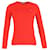 Bella Freud Embroidered Jumper in Red Cashmere Wool  ref.951728