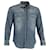 Saint Laurent Western Denim Shirt in Jeans Cotton  ref.951768
