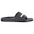 Balenciaga Pool Side Slip On Sandals in Black Rubber  ref.951804