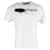T-shirt Palm Angels Paris Logo Print en Coton Blanc  ref.951813