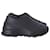 Givenchy Monumental Mallow Low-Top Sneakers in Black Rubber   ref.951832