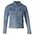 Sandro Paris Buttoned Denim Jacket in Blue Cotton   ref.951847