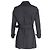 Gabardina de poliéster negro con forro y cinturón de Hugo Boss - vista 3