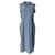 Marni Robe mi-longue sans manches à imprimé géométrique en soie multicolore  ref.951926