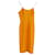 Victoria Beckham Vestido Alça Espaguete em Algodão Amarelo  ref.951928