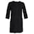 Dolce & Gabbana Spitzenkleid aus schwarzer Baumwolle  ref.951963