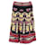 Jupe mi-longue à motifs ethniques Missoni en coton multicolore  ref.951978