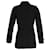 Burberry Kurzer Chelsea Heritage Trenchcoat aus schwarzem Polyester  ref.952005