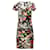Mini abito aderente con stampa floreale McQ by Alexander McQueen in cotone multicolor Multicolore  ref.952019