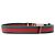 Cintura Gucci Bee Plague Buckle in Nastro Web Multicolor e Pelle - vista 3