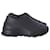 Givenchy Monumental Mallow Low-Top Sneakers in Black Rubber   ref.952023