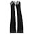 Guanti Versace Cutout in pelle nera Nero  ref.952031