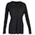 Joseph Long Sleeve Adjustable Back Strap Top in Black Linen   ref.952034