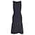 Proenza Schouler Kleid mit Rückenausschnitt aus schwarzem Viskose Strahl Zellulosefaser  ref.952047