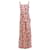 Top fruncido y falda de viscosa con estampado floral de Paco Rabanne Fibra de celulosa  ref.952054